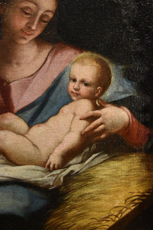 Madonna con Bambino, Anton Maria Piola (Genova, 1654 – 1715) cerchia