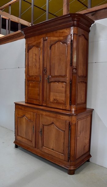  Buffet Deux Corps Regional in Cherry, periodo Luigi XIV - 1740