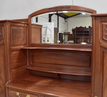 Mahogany Cabinet, Art Nouveau - 1900