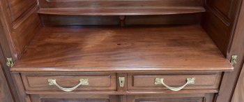 Mahogany Cabinet, Art Nouveau - 1900