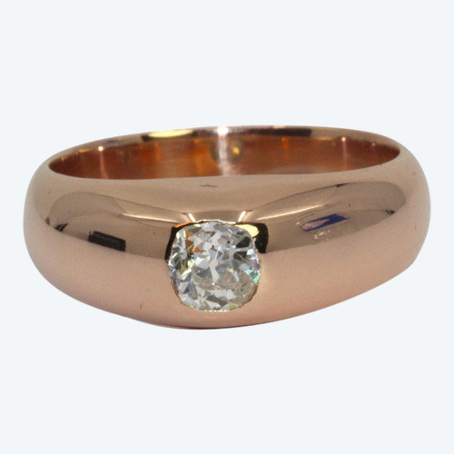 Bague Jonc Anglais Diamant