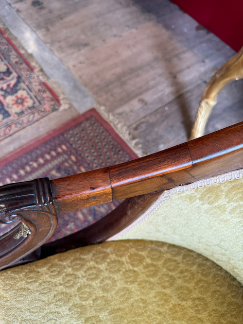 FAUTEUIL DE BUREAU D EPOQUE EMPIRE