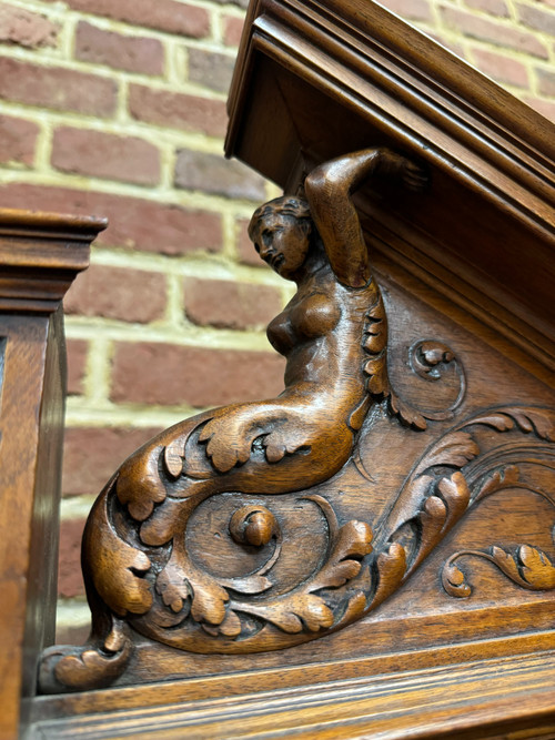 TWO-BODY CARVED RENAISSANCE BUFFET