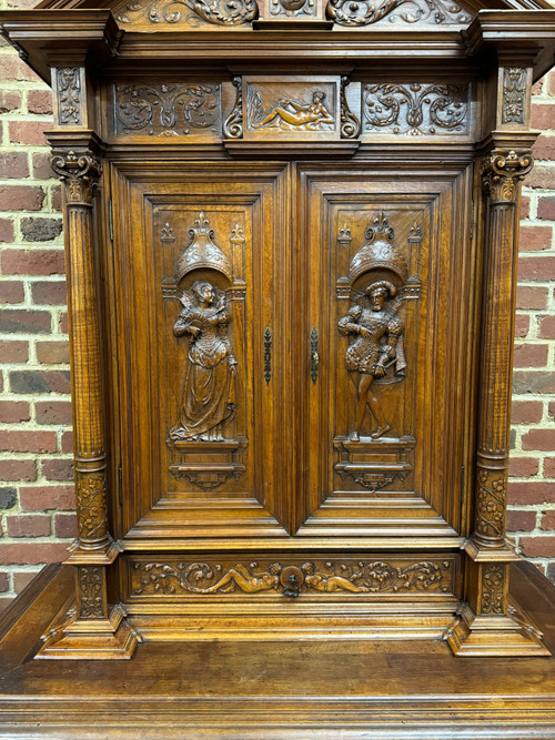 TWO-BODY CARVED RENAISSANCE BUFFET