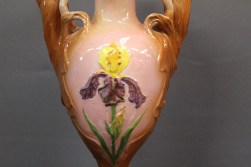 Jugendstil Vase Dekor Von Frauen Von Delphin Massier