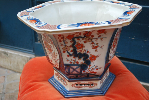 Großer Imari Topf Oder Blumenkasten Von Samson