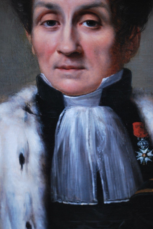 Portrait of a High Magistrate Empire Period Early 19th Century