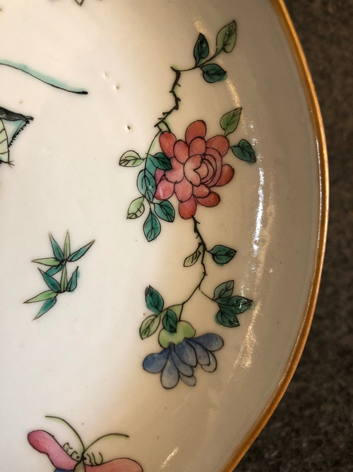 Small Porcelain Plate. China, 19th century