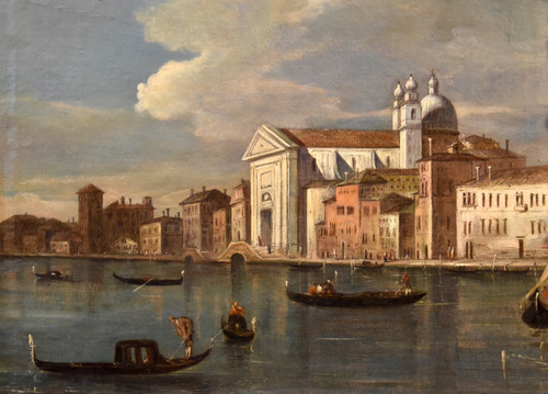 Giacomo Guardi (venice, 1764 - 1835), View Of Venice With The Giudecca Canal