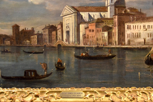 Giacomo Guardi (venice, 1764 - 1835), View Of Venice With The Giudecca Canal