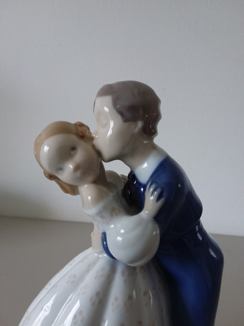 Royal Copenhagen porcelain couple