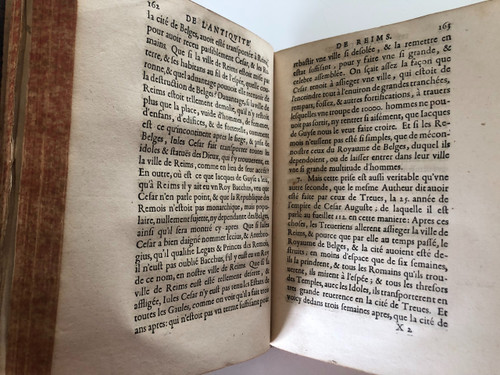 Le dessein de l'histoire de Reims by Nicolas Bergier published by Nicolas Hecart Reims 1635