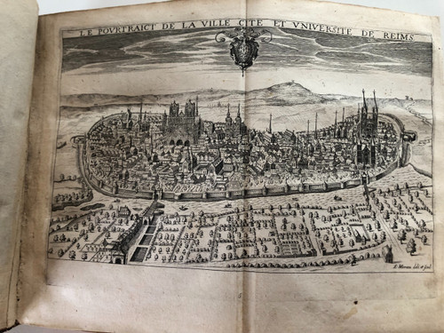 Le dessein de l'histoire de Reims by Nicolas Bergier published by Nicolas Hecart Reims 1635