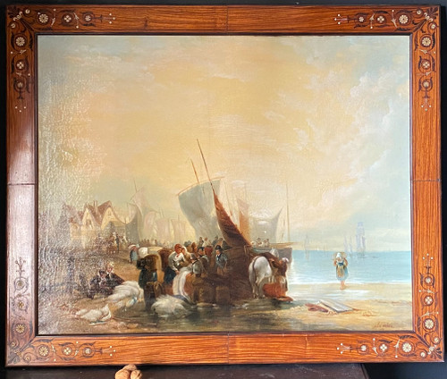 Pittura firmata Jules Noël