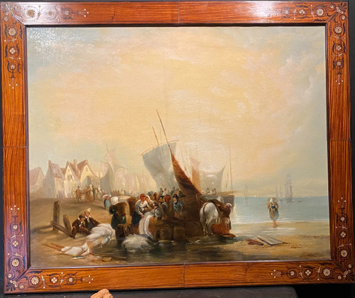 Pittura firmata Jules Noël