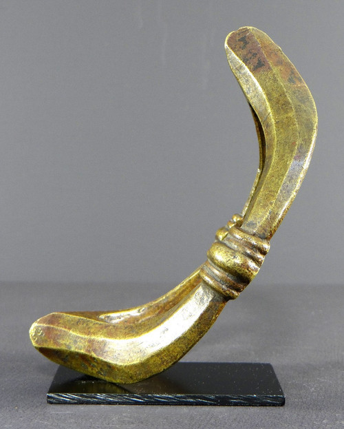 Ivory Coast, Senoufo People, Early 20th Century, Bronze Anklet.