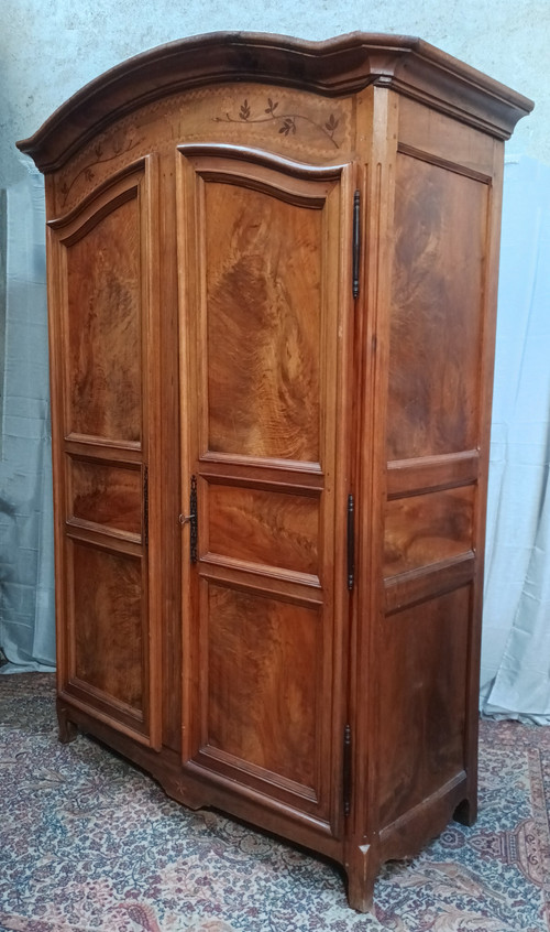 Louis XV walnut wardrobe