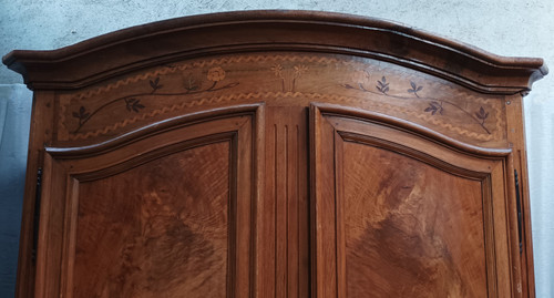 Louis XV walnut wardrobe