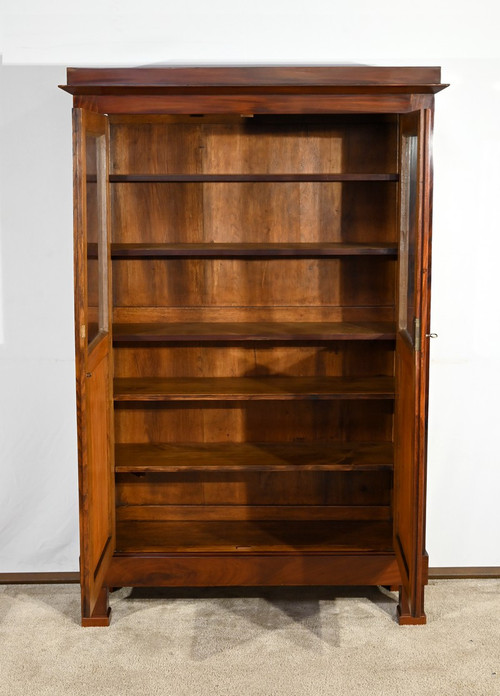 Small Mahogany Bookcase, Restoration Period – Early 19th Century