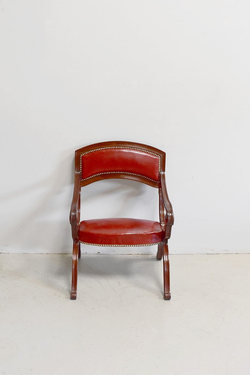 Charles X-style Prie-Dieu armchair – 19th century