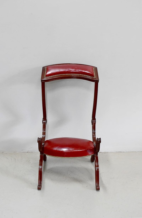 Charles X-style Prie-Dieu armchair – 19th century