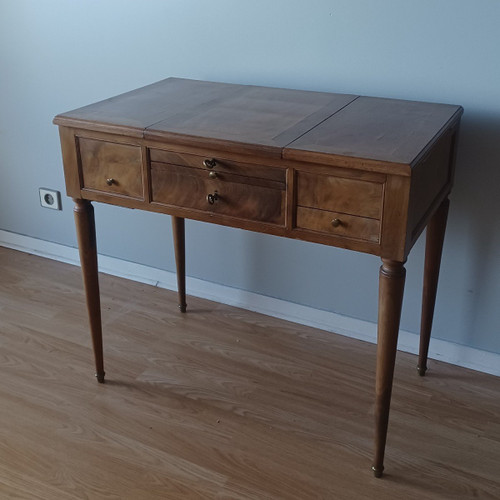 Roger Vandercruse dit Lacroix or RVLC - mahogany dressing table - Louis XVI period