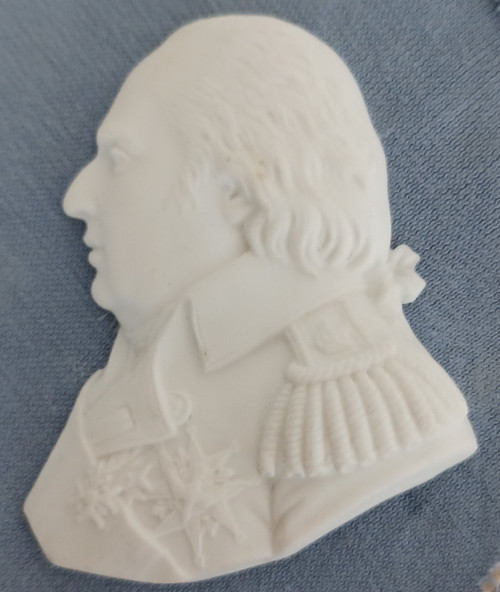 Royal Manufacture of Sèvres - biscuit portrait of Louis XVIII - Restoration period