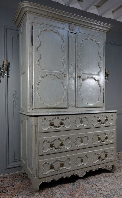 Rare Commode - Buffet D’époque Louis XV