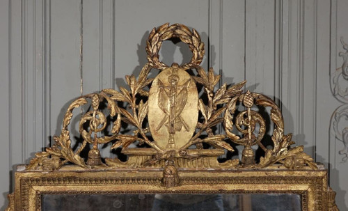 Louis XVI period mirror