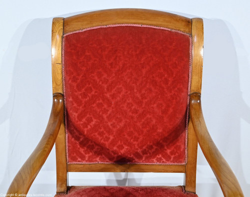 Paire de Fauteuils en Merisier, époque Louis Philippe – 1ère Partie XIXe