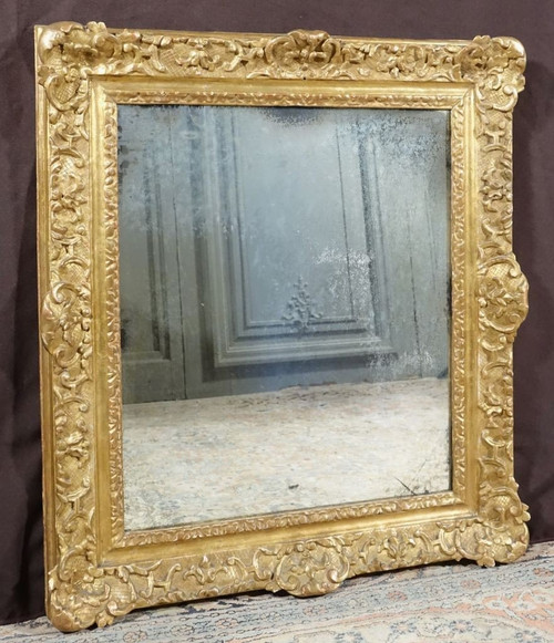 Regency Mirror in Gilded Wood