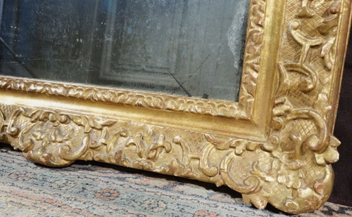 Regency Mirror in Gilded Wood