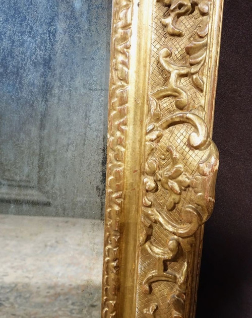 Regency Mirror in Gilded Wood