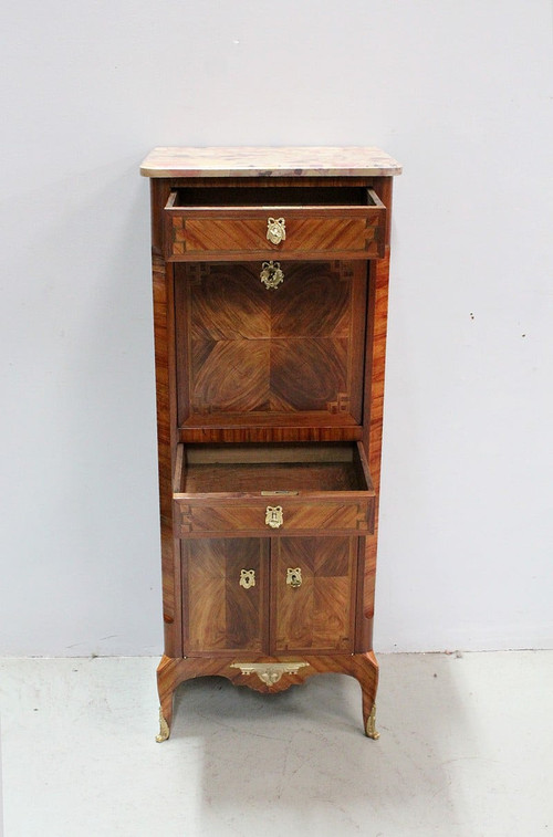 Small Transitional Secretary - 18th century