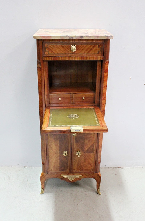 Small Transitional Secretary - 18th century