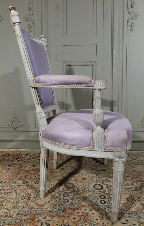 Louis XVI period armchair Dlg De G. Jacob