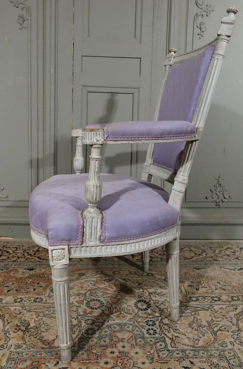 Louis XVI period armchair Dlg De G. Jacob