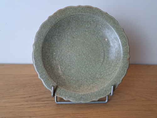 Asien , Teller , Celadon , 18° Oder Früher .