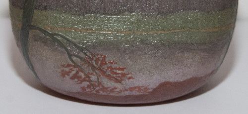 Vase En Pâte De Verre Signé Legras 