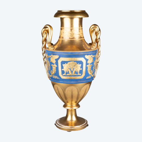 Vaso etrusco in porcellana, periodo Impero