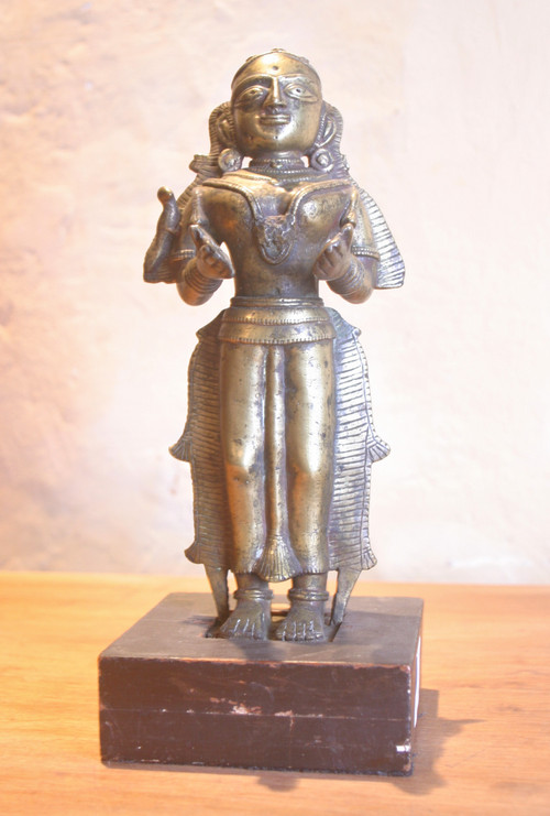 A Hindu deity