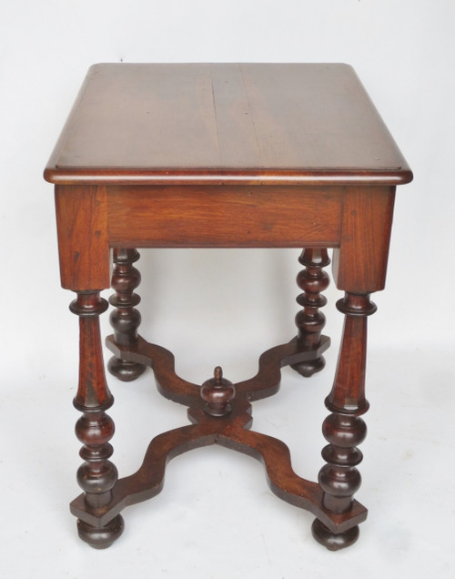 Louis XIII walnut table.    