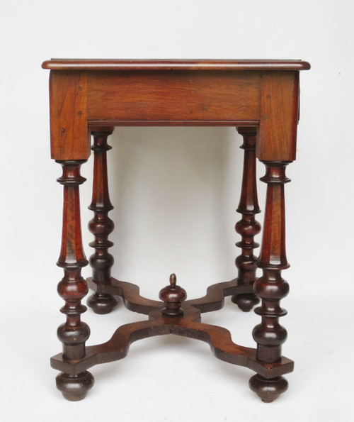 Louis XIII walnut table.    