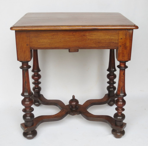 Louis XIII walnut table.    