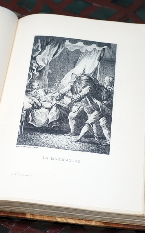 Curiosa: CONTES DE LA FONTAINE - Collection les chefs d'œuvre de l'esprit. 2 volumes