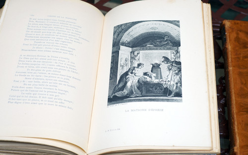 Curiosa: CONTES DE LA FONTAINE - Collection les chefs d'œuvre de l'esprit. 2 volumes