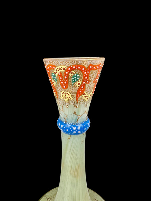 Glass vase 1950