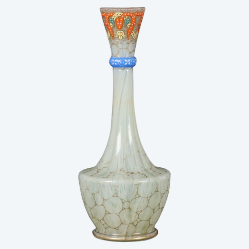 Glass vase 1950