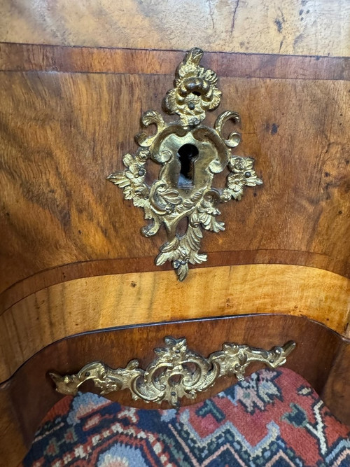 SCRIBANNE CHEST OF DRAWERS IN WALNUT