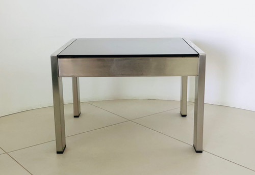 Table basse carrée "Tau"  par Gae Aulenti, Italie années 70